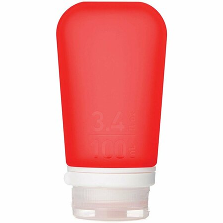 HUMANGEAR 3.4 oz Gotoob Plus Squeeze Bottle, Large - Red 772123